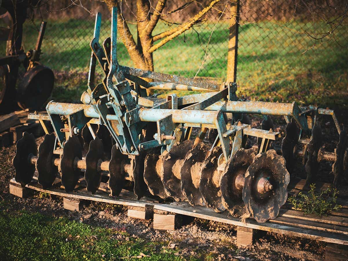 Grada de discos agrícola